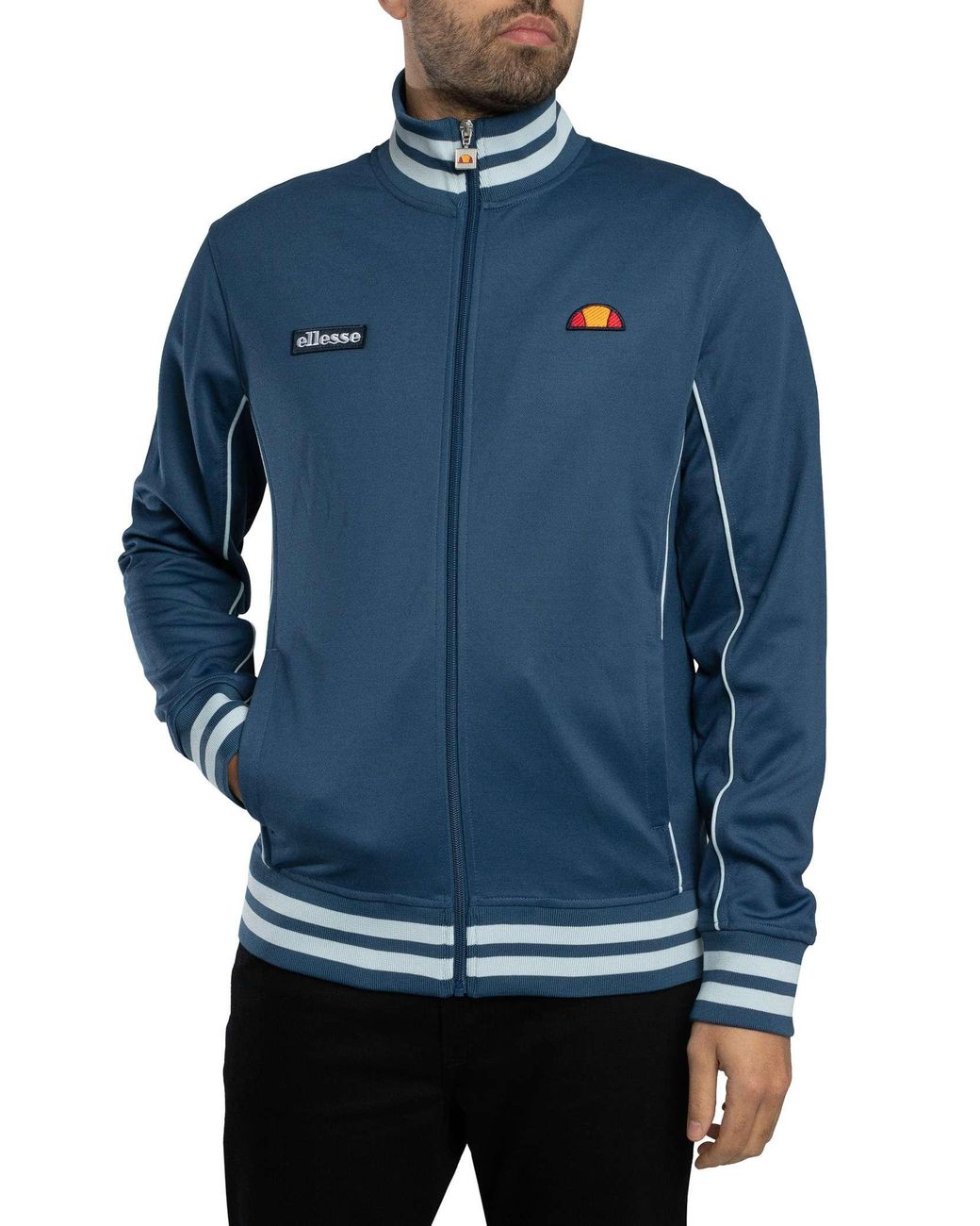 Ellesse Milan Trainingsjack in het Blue voor heren