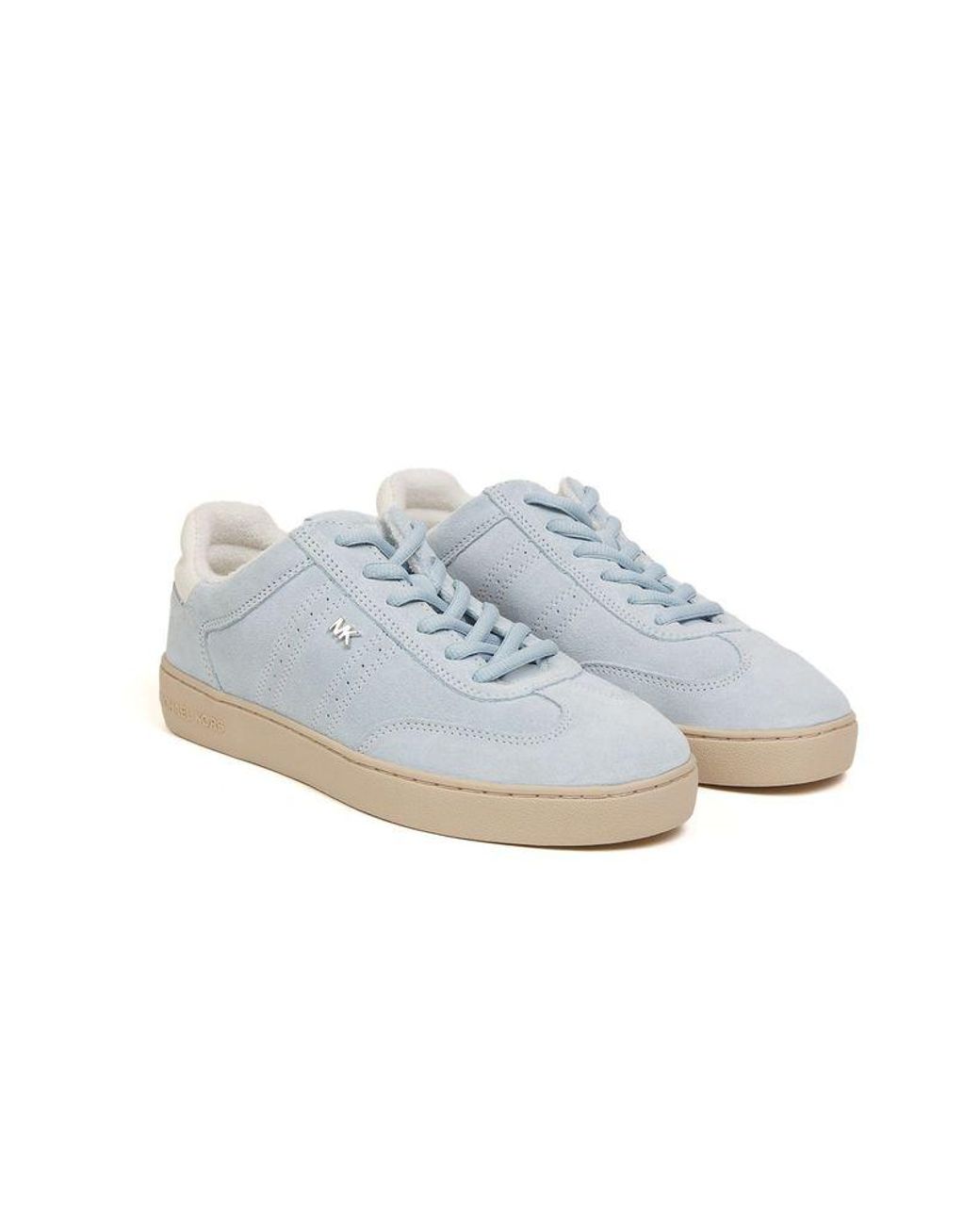 Michael Kors White Sneaker Pale Ocean