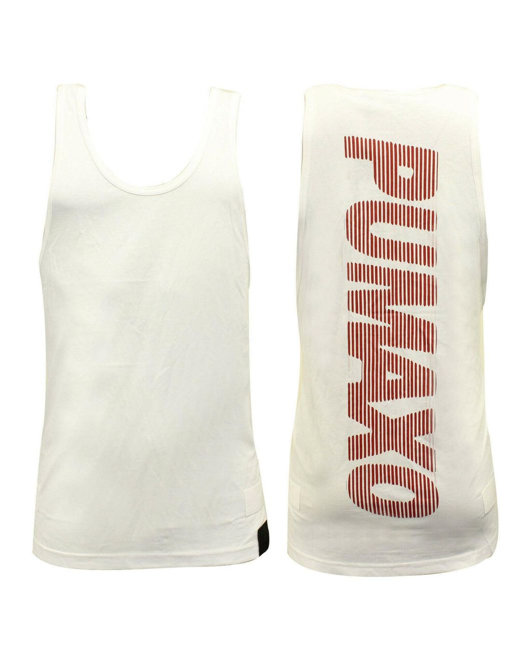 PUMA White X The Weeknd Xo Tank Tee Top 576906 02 A77E Cotton for men