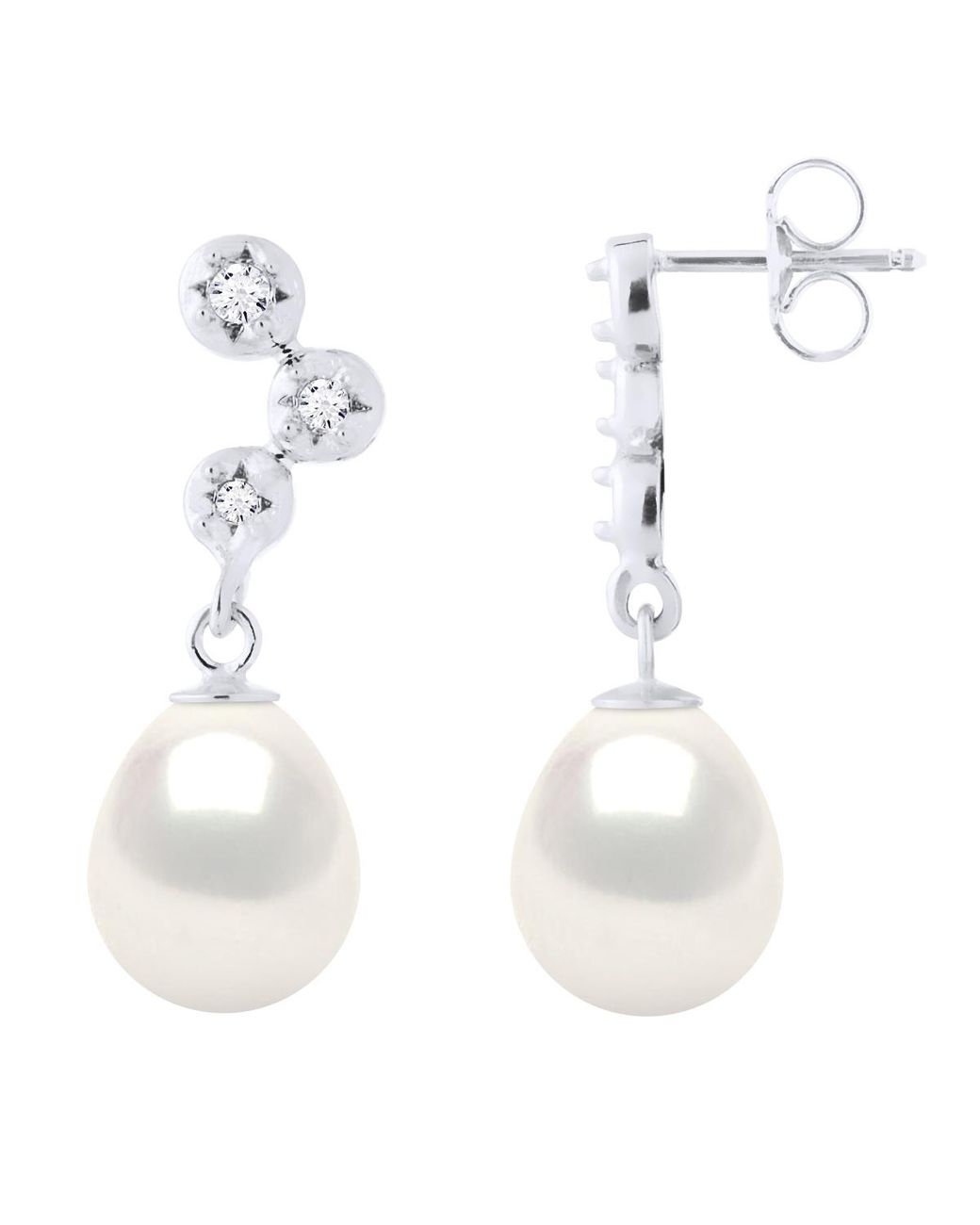 Ateliers Saint Germain White Earrings Prestige