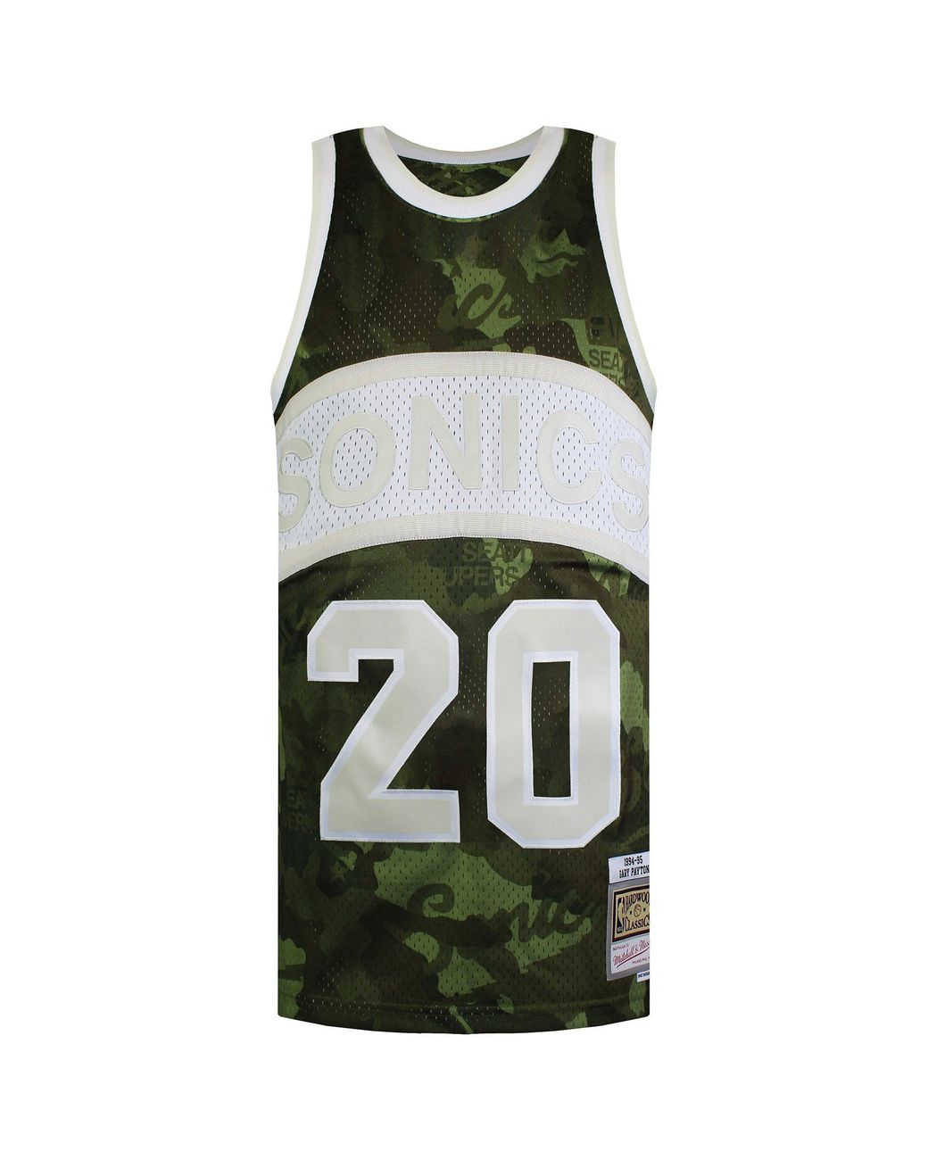 Mitchell & Ness Green Nba Seattle Supersonics 20 Payton Swingman Jersey for men