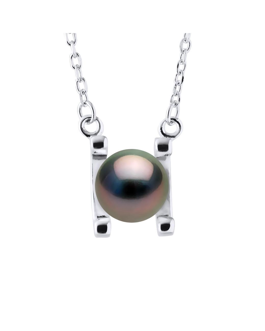 Ateliers Saint Germain White Necklace Real Cultured Tahiti Pearl Round 8-9 Mm