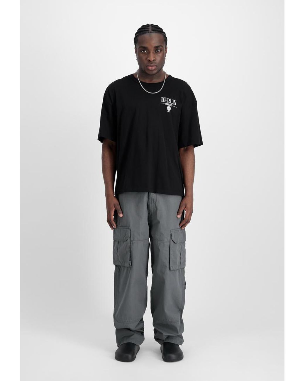 Alpha Industries Ripstop Patchwork Broek in het Gray voor heren