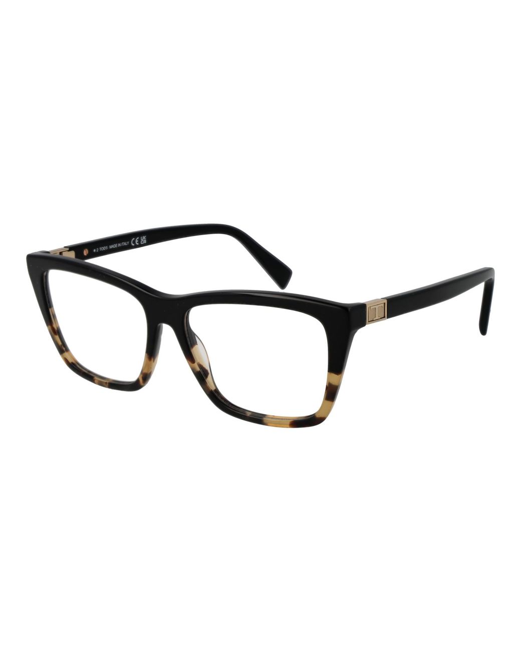 Tod's Black Acetate Optical Frame
