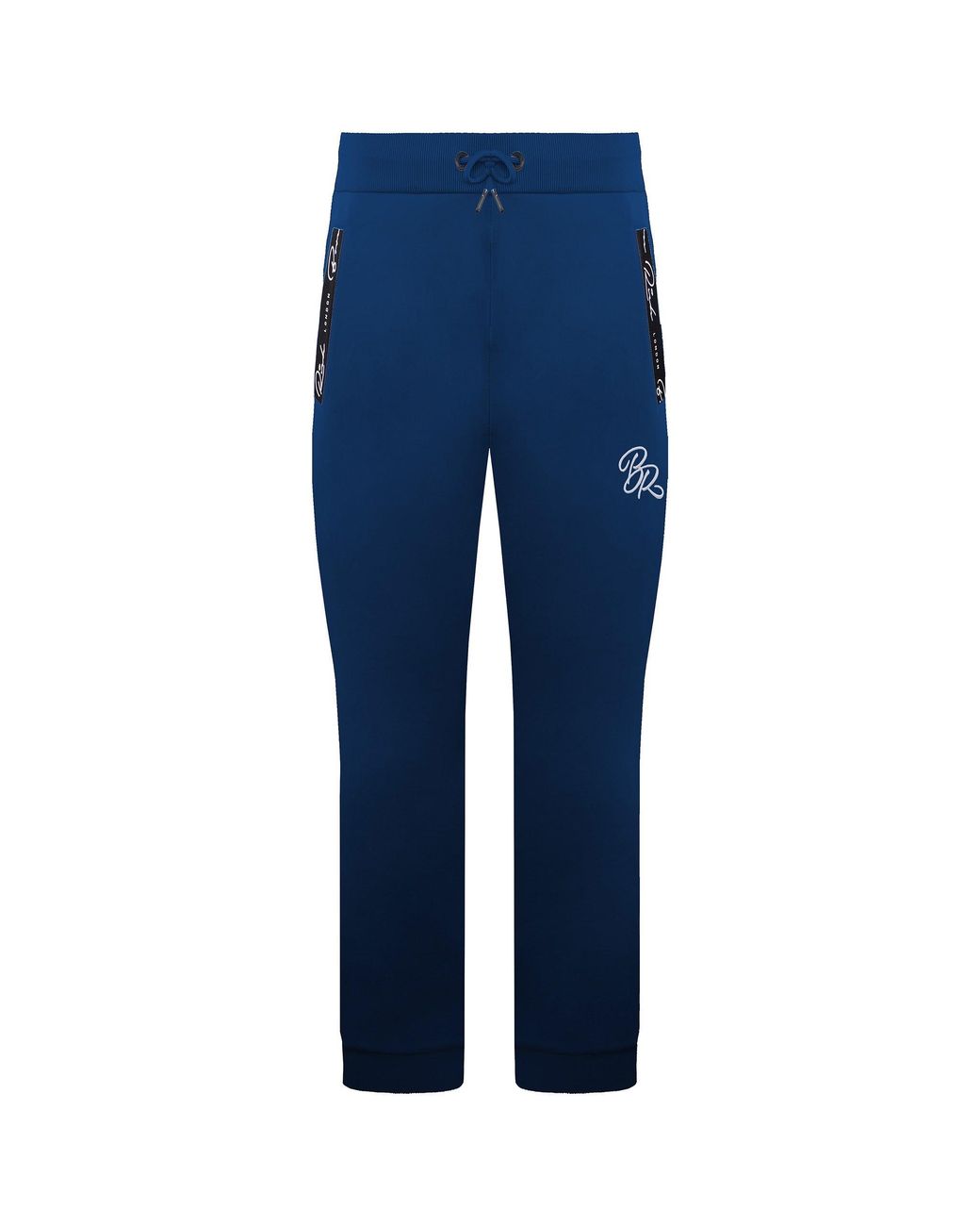 Born Rich Blue Foletti Track Pants for men