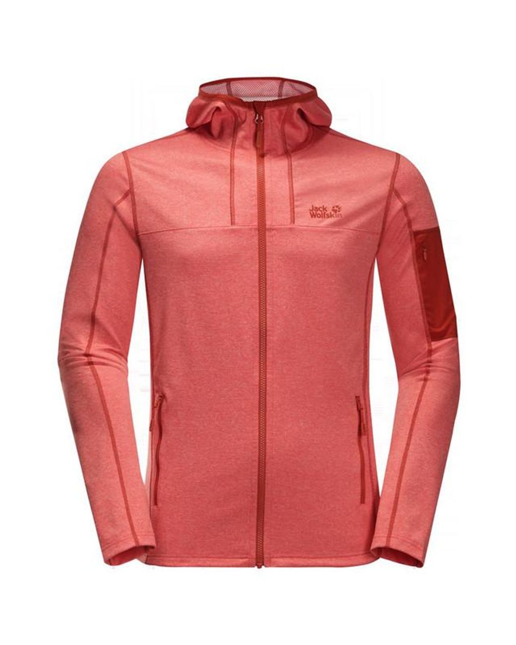 Jack Wolfskin Red Milford Jacket for men