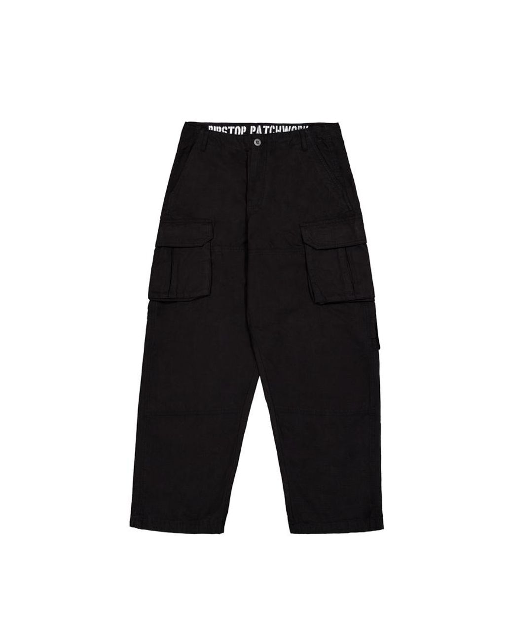 Alpha Industries Ripstop Patchwork Pant in het Black voor heren