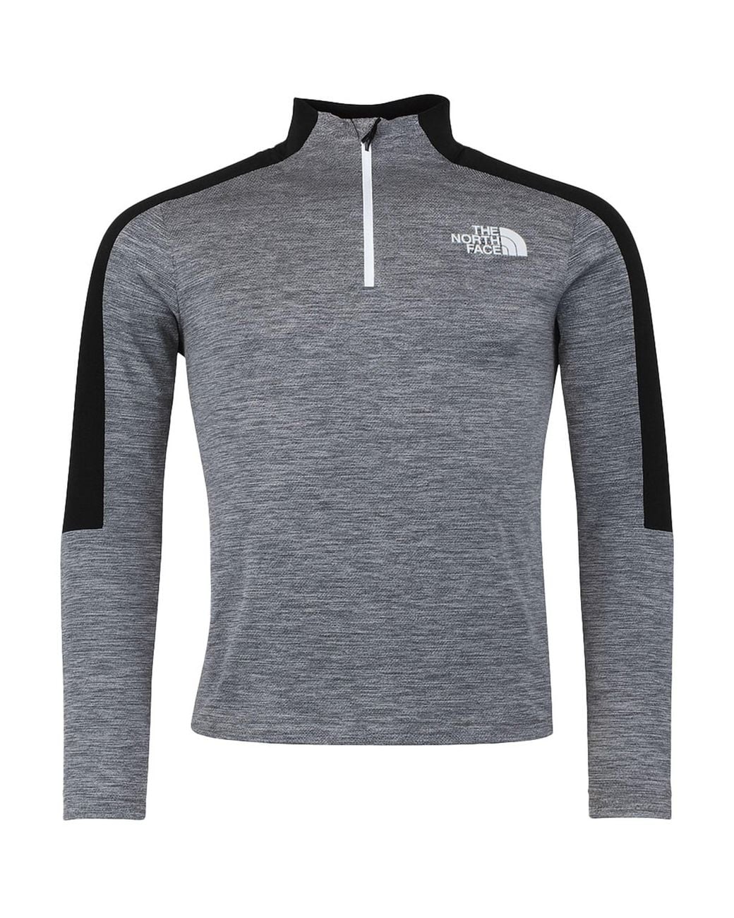 The North Face Gray Ma 1/4 Zip Top for men