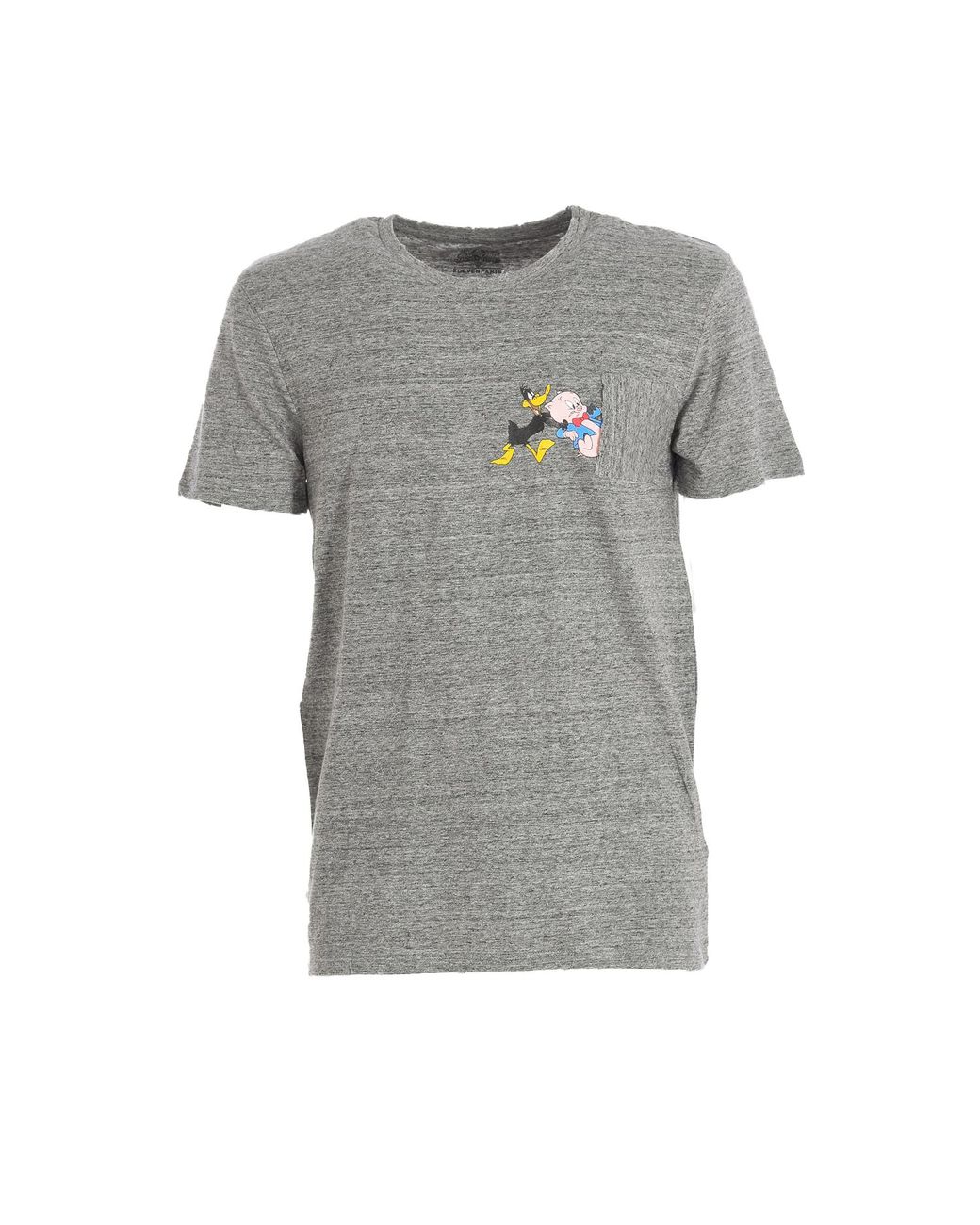 ELEVEN PARIS Gray Camiseta Manga Corta Potunes 17Sits312 Mujer
