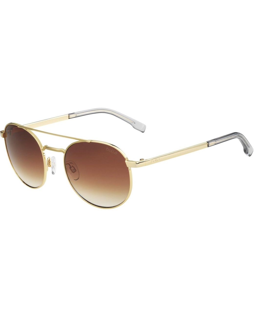 Bolle White Bollé Ova Polarized Sunglasses