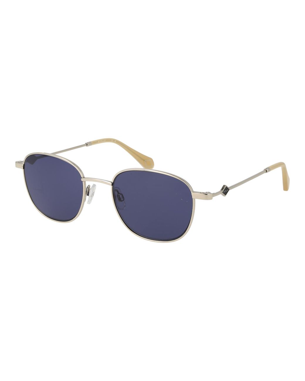 Replay Blue Metal Sunglasses