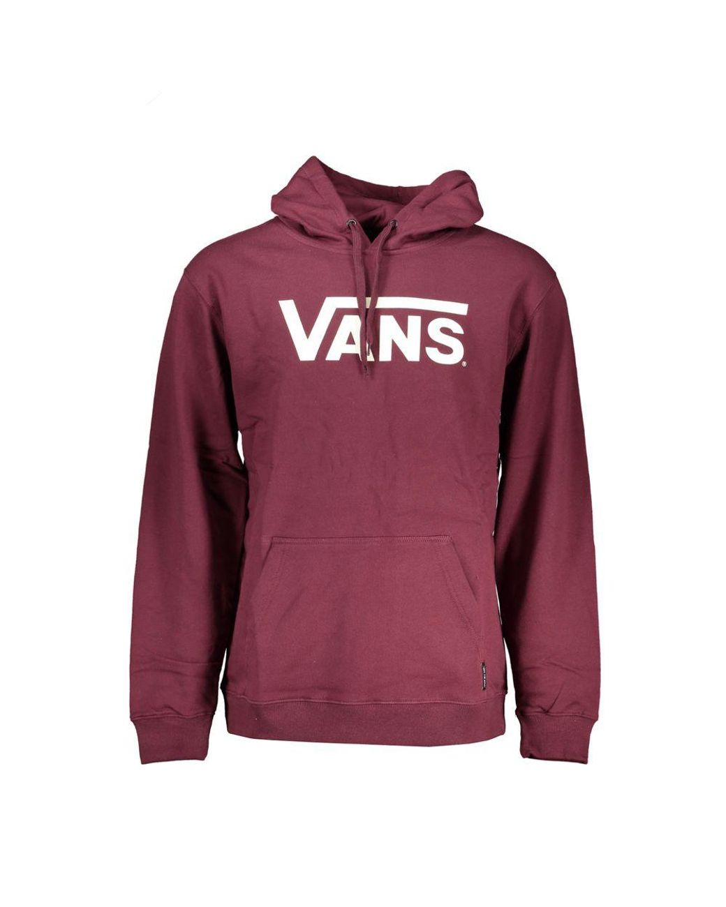 Vans Hoodies & Sweatvesten ,Bruin ,Katoen Gezellige Fleece Hoodie Met Logo in het Red voor heren