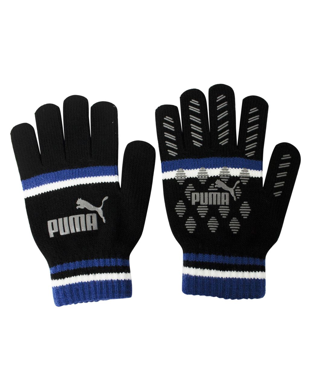 PUMA Black Cat Magic Big Logo Winter Gloves 041678 01 Textile for men