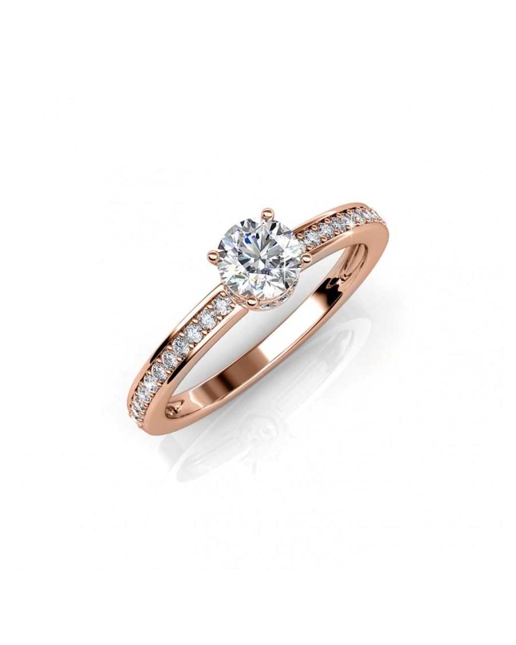 Myc Paris White Elise Ring