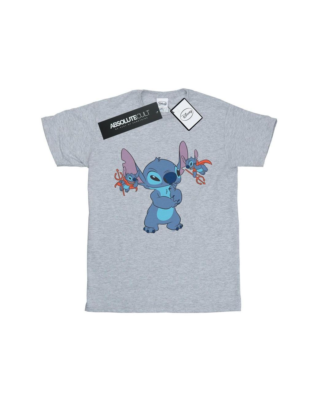 Disney Blue Lilo And Stitch Little Devils T-Shirt (Sports) for men