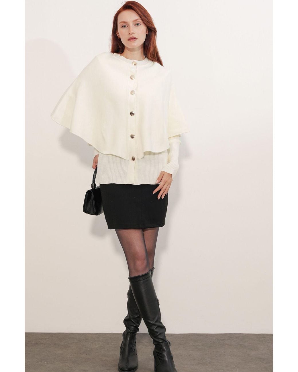 Bigdart Natural Ribbed Textured Long Sleeve Button-Up Cardigan