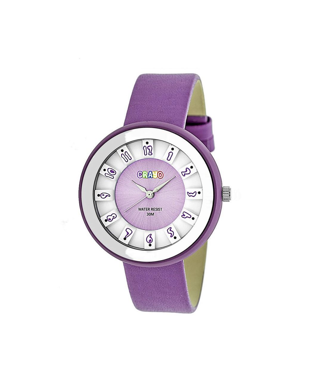 Crayo Purple Celebration Watch