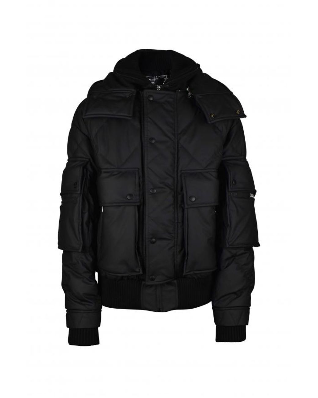 Balmain Donsjack in het Black