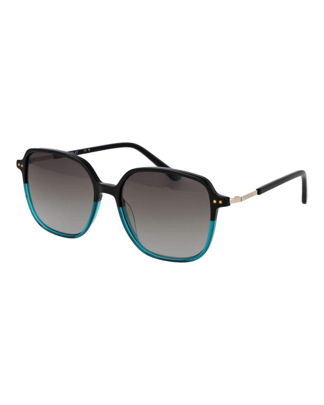 Replay Accessoires ,Zwart ,Plastic Zonnebril in het Black