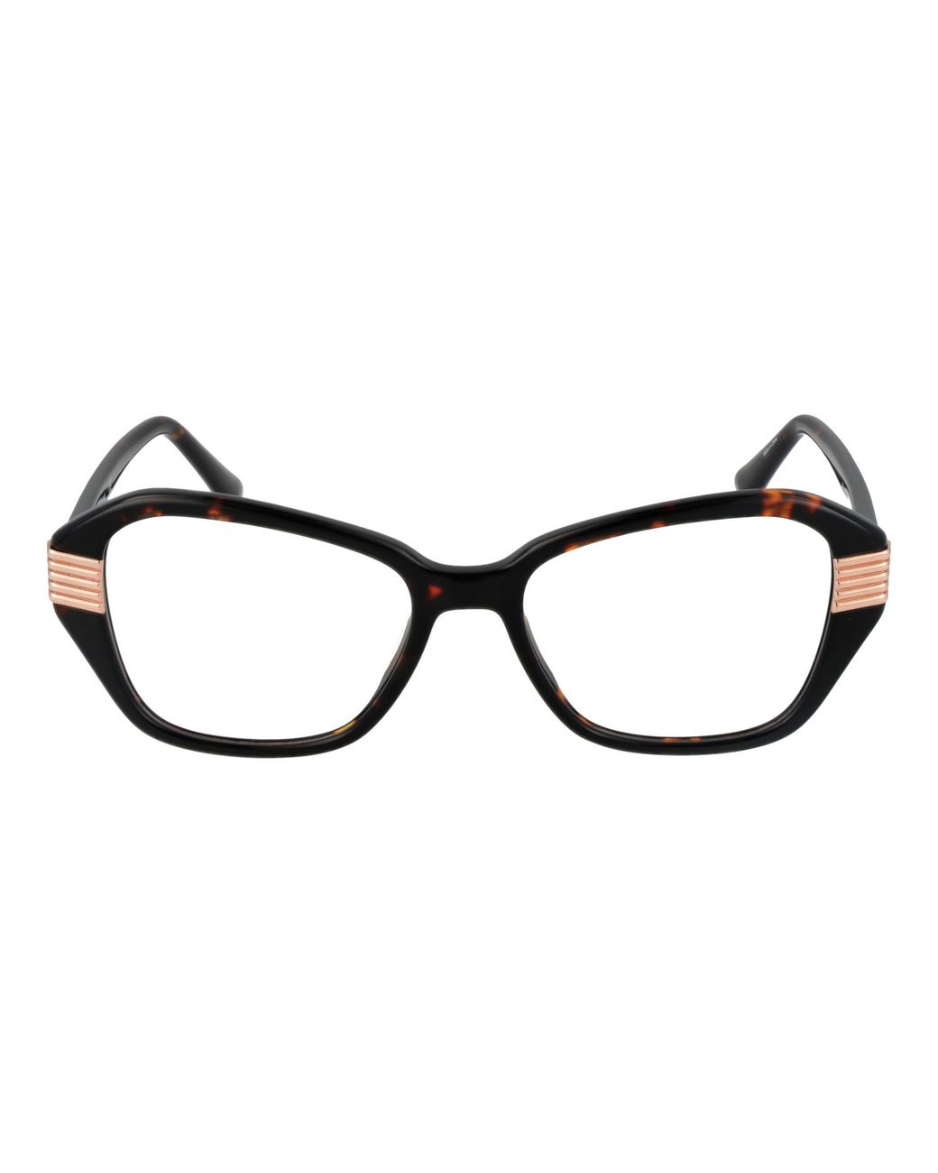 Guess Accessoires ,Bruin ,Optical Frame in het Black
