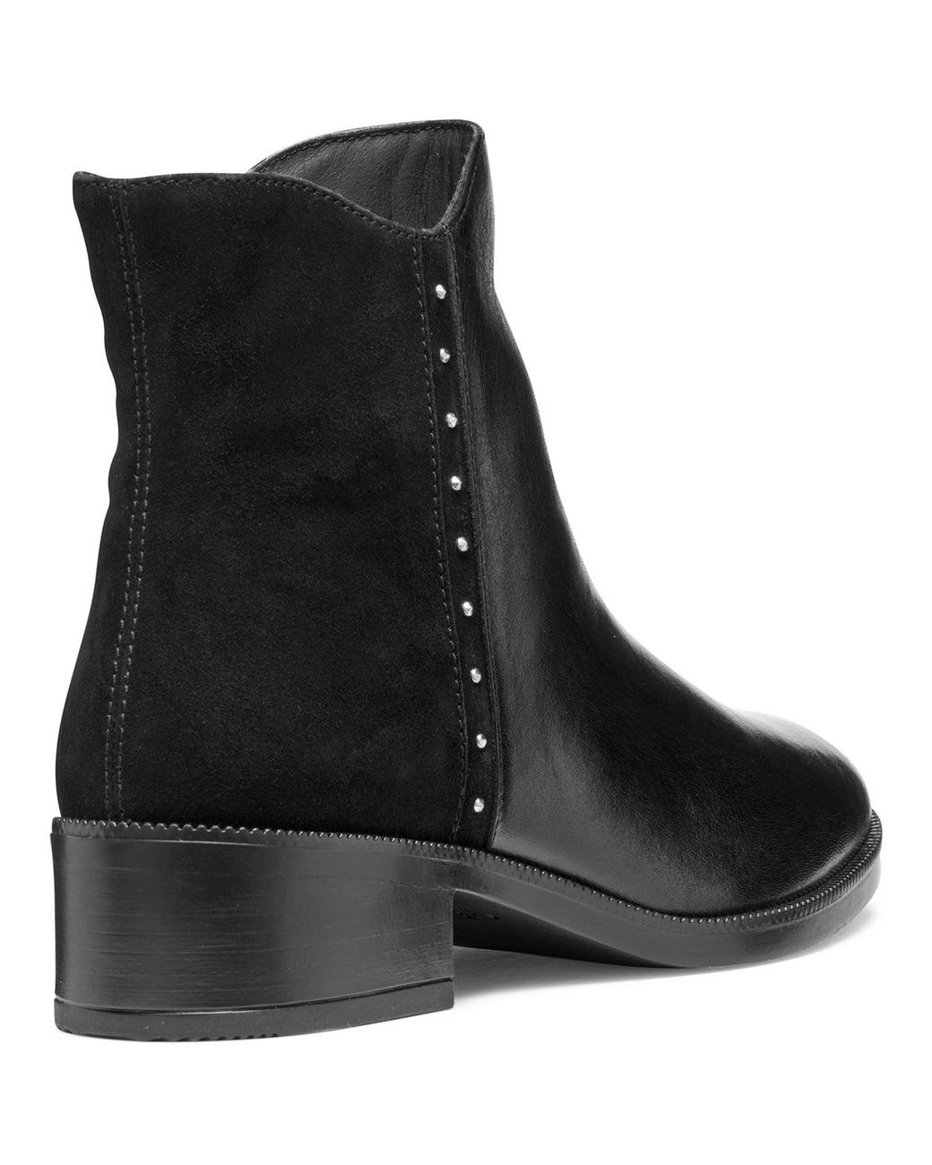 Geox Black D Camexia Leather Boots