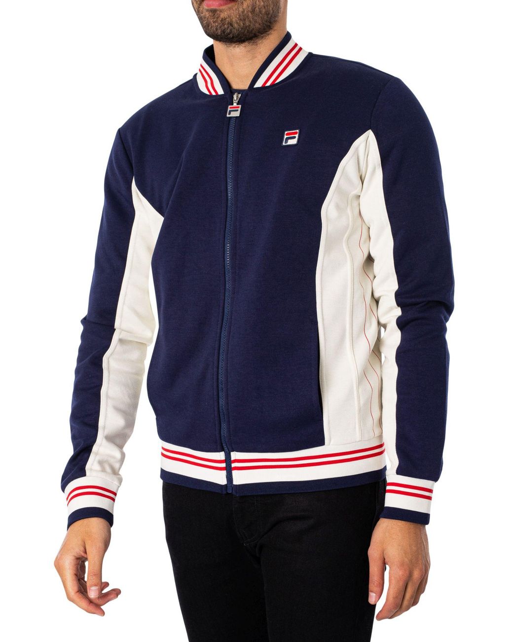Fila Settanta-Trainingsjack in het Blue voor heren