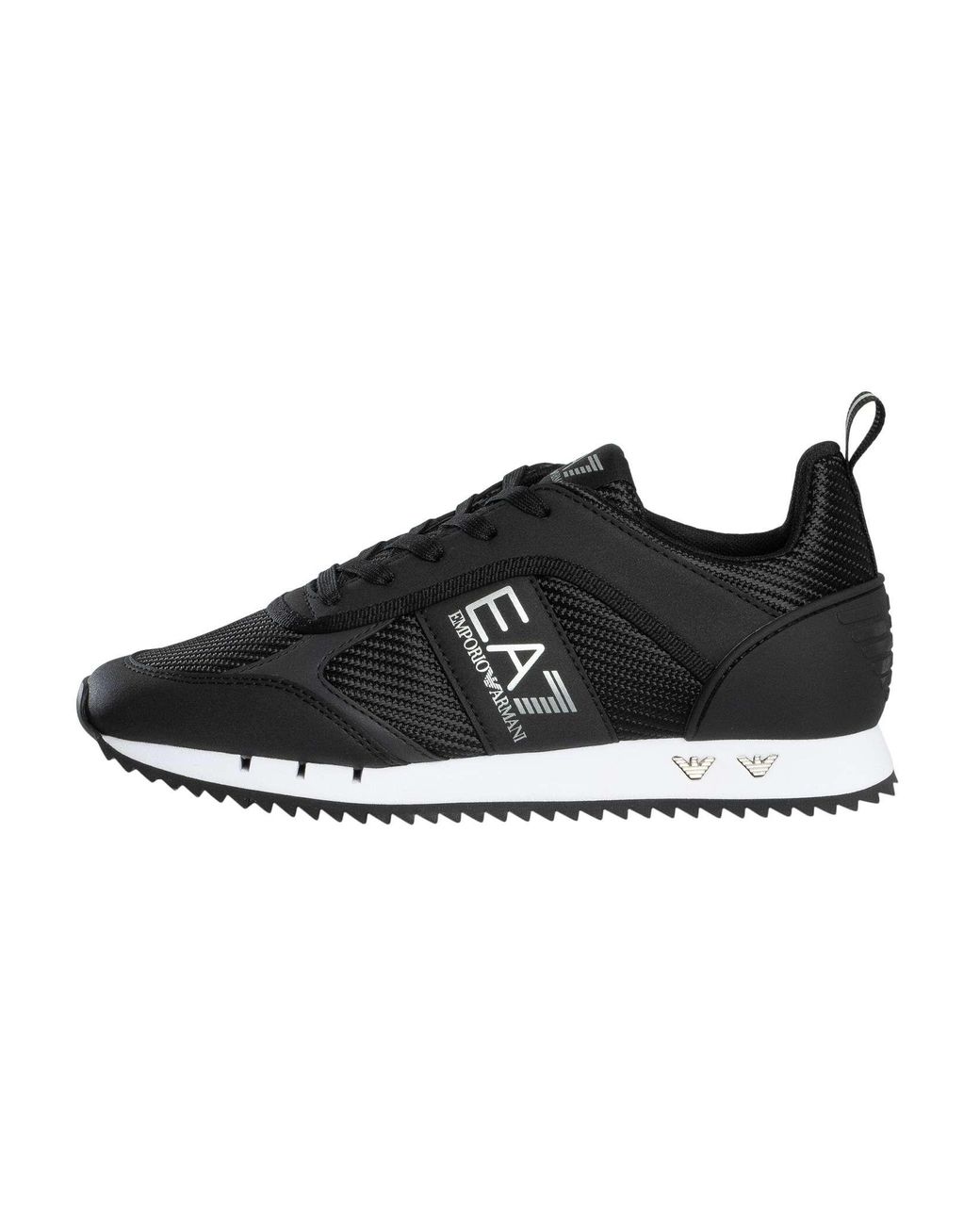 EA7 Sneaker Aus Mesh Mit Logo in Black für Herren