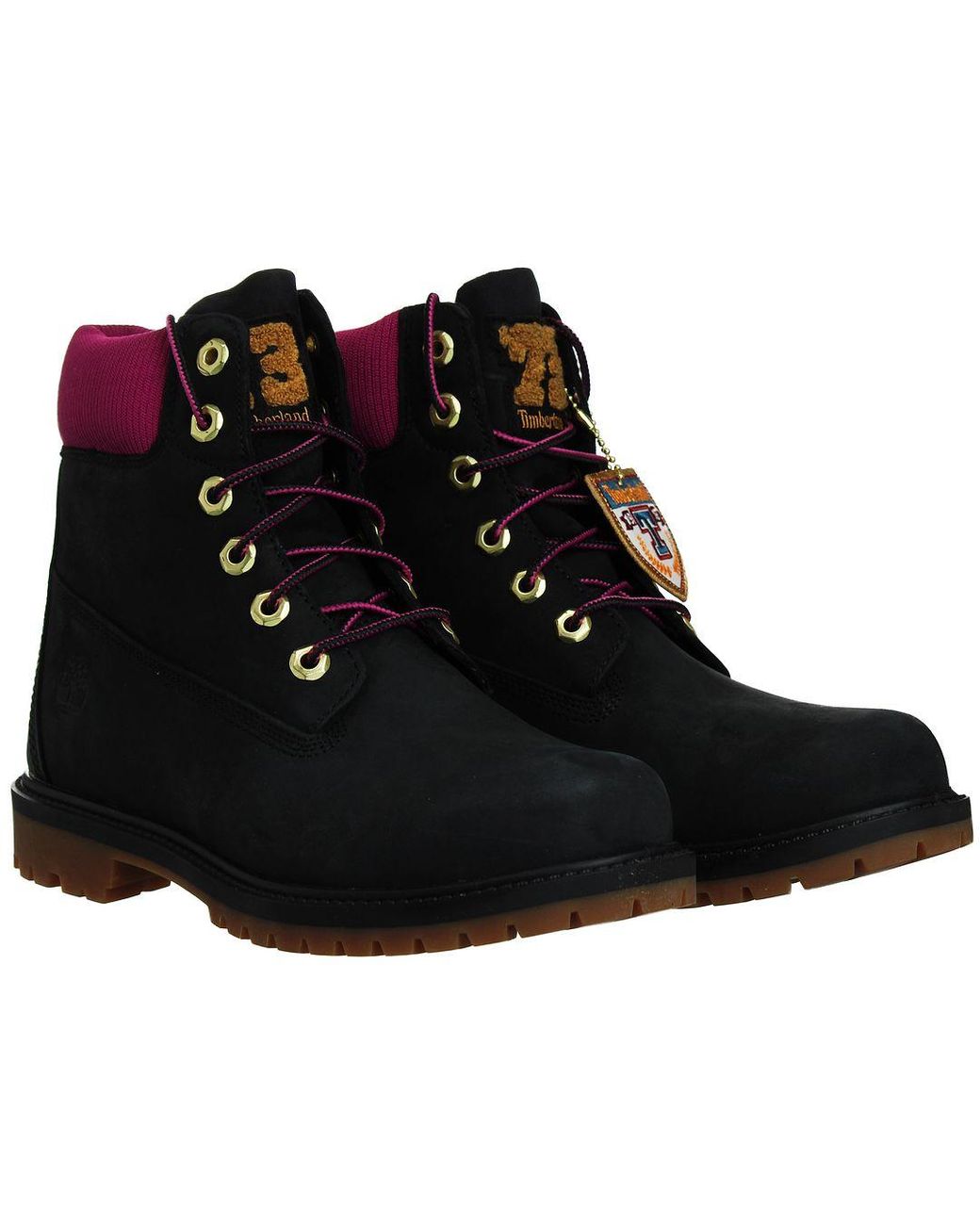 Timberland Black Heritage 6Inch Boots