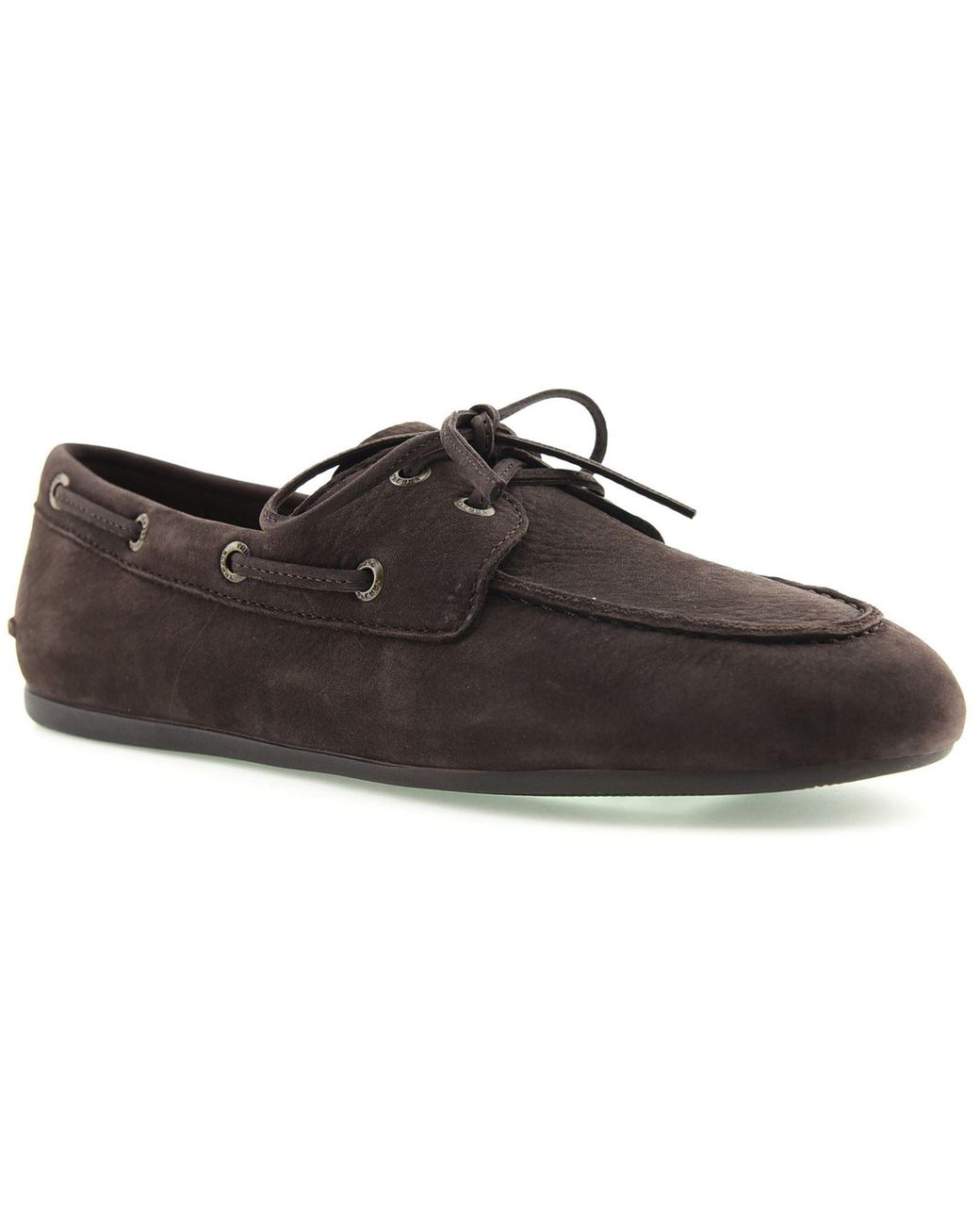 Sperry Top-Sider Black Slim Boat Leather Dark Shoes