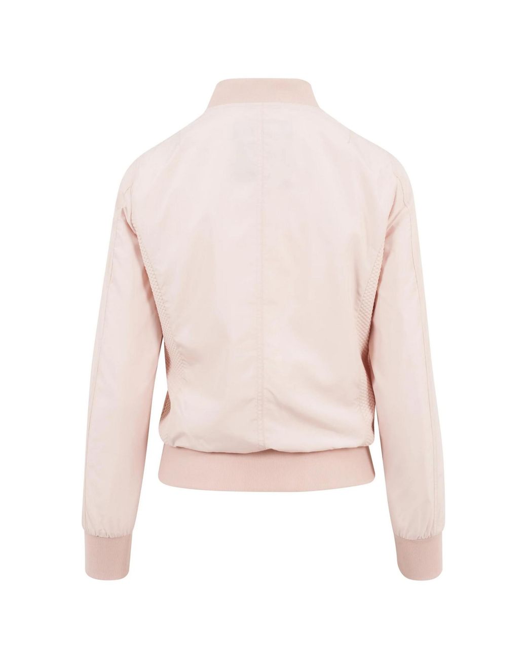 Urban Classics Lights Bomberjack (Lichtroze) in het Pink