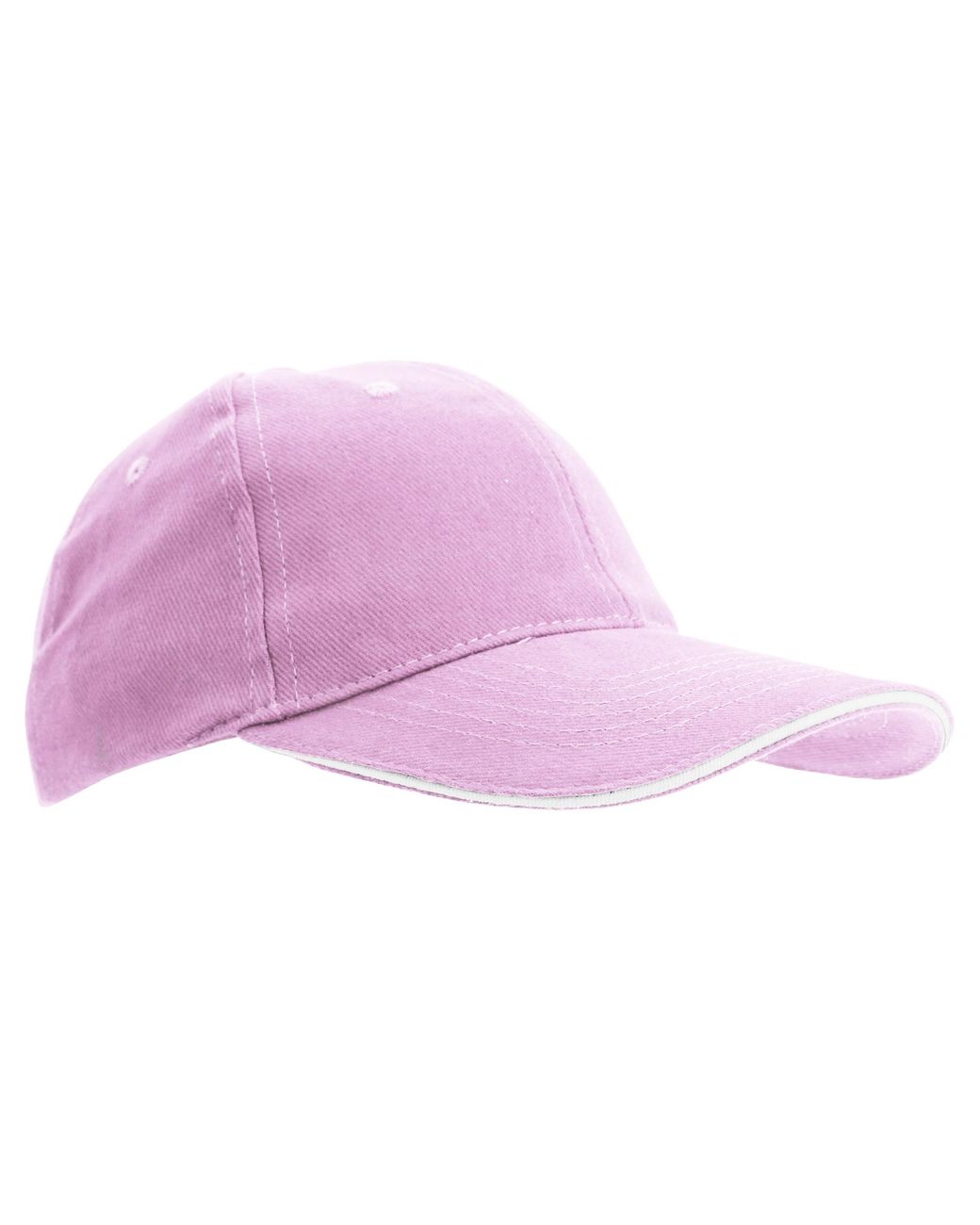 Sol's Purple Buffalo Baseballkappe (Rosa/Weiß)