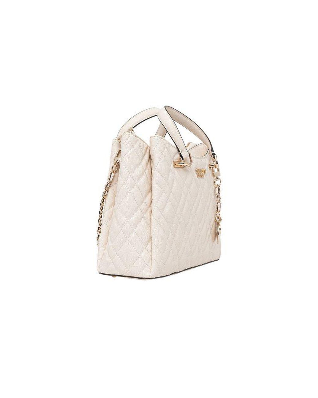 Guess White Handtasche Off