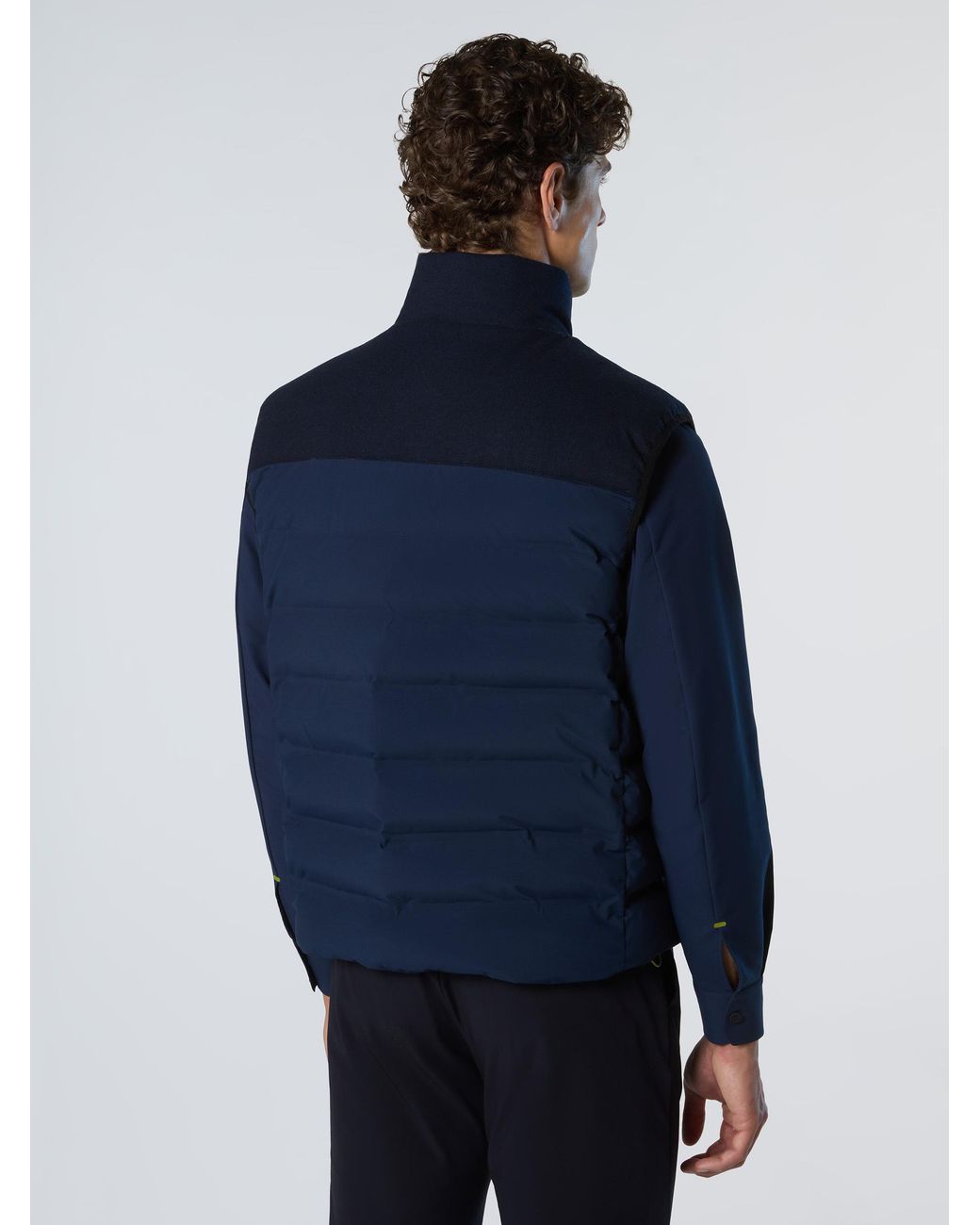 North Sails Vest Gamma in het Blue voor heren