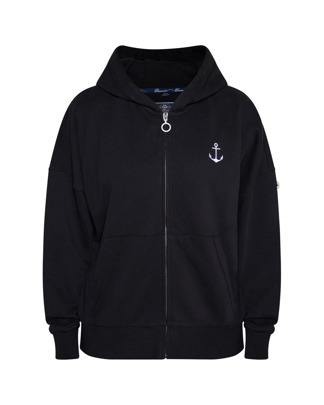 Dreimaster Jas Met Capuchon in het Blue