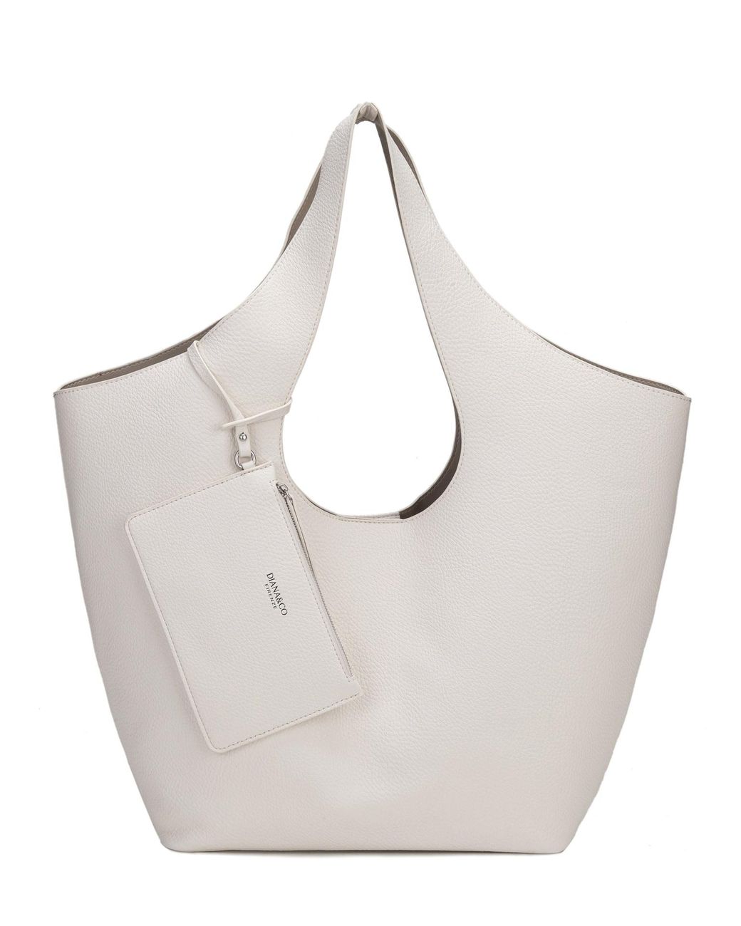 diana&co White Schultertasche Für Damen
