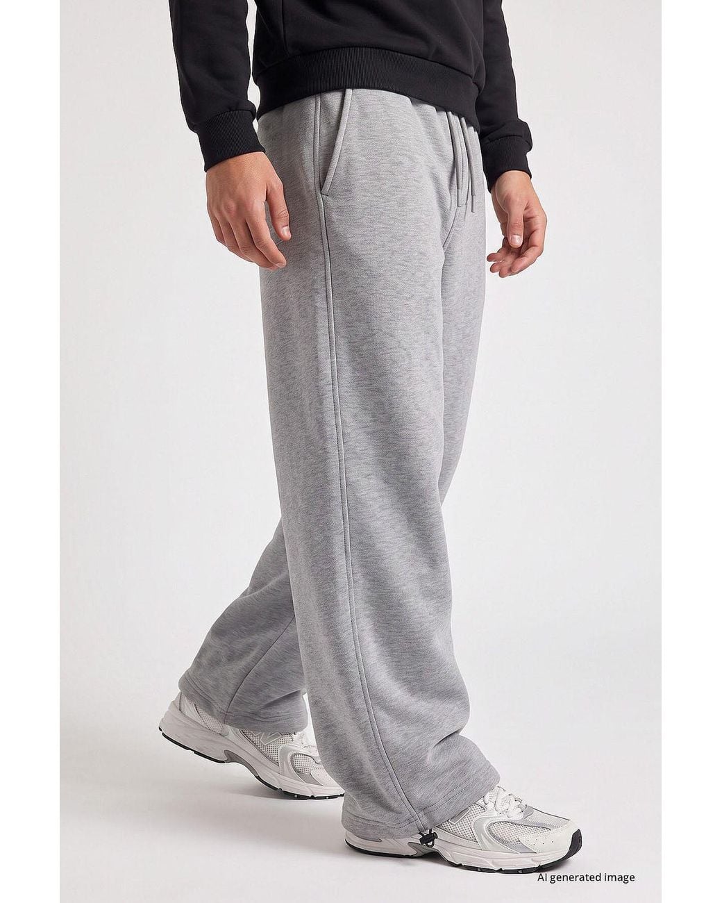 TOMMY LIFE Blue Cotton Blend Sweatpants for men