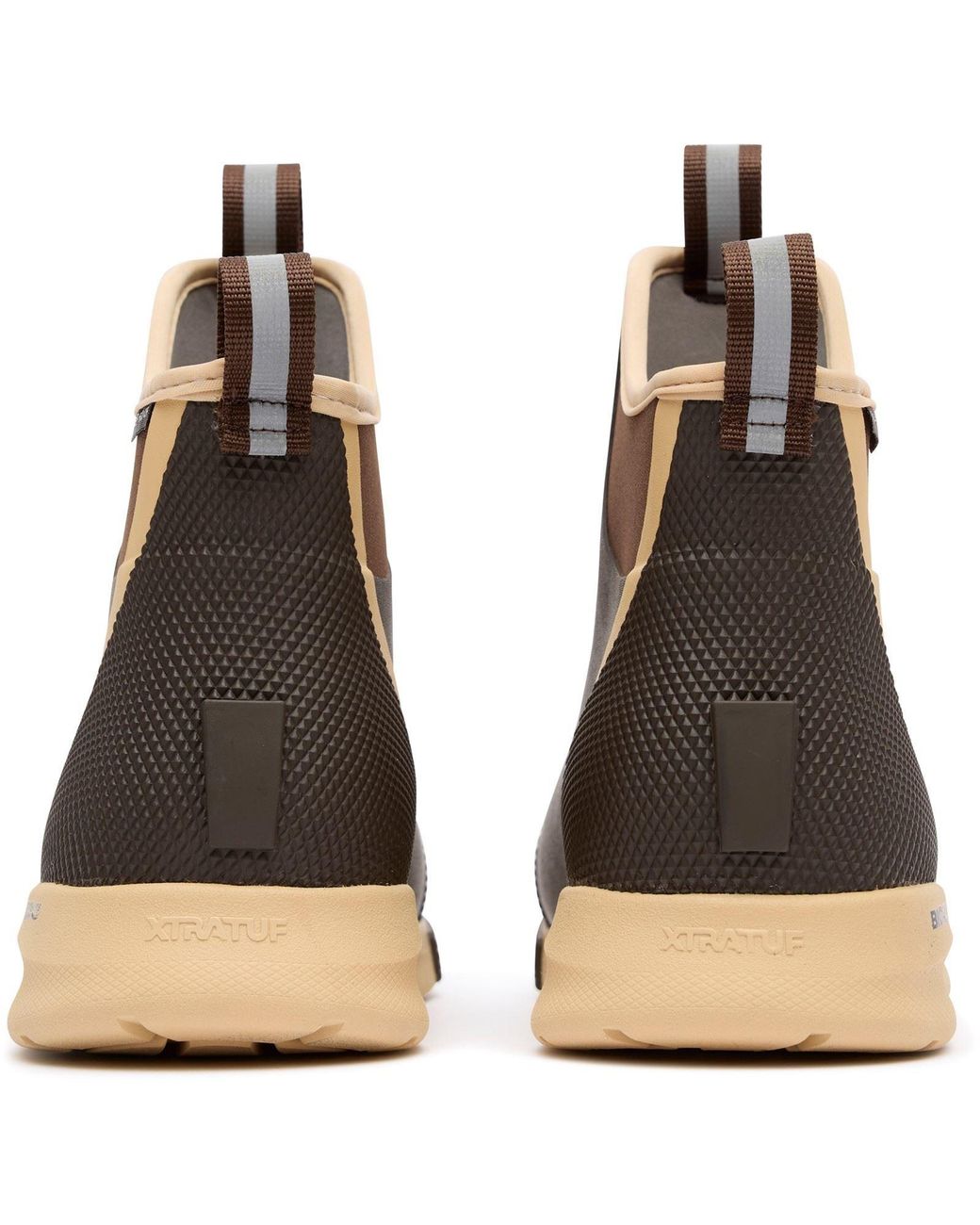 XtraTuf Brown Ankle Deck Boot Sport Eva /Tan Wellington Boots for men