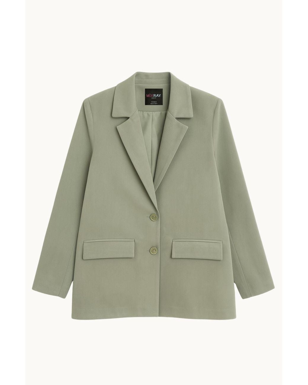 MixRay Green Oversized Blazer