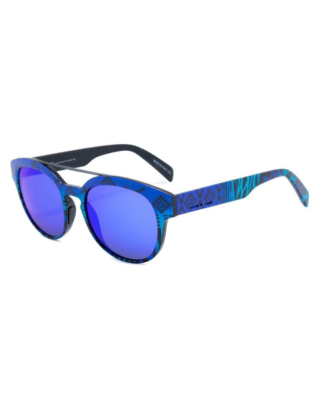 Italia Independent Blue Sunglasses 50/18/140 Mm Acetate
