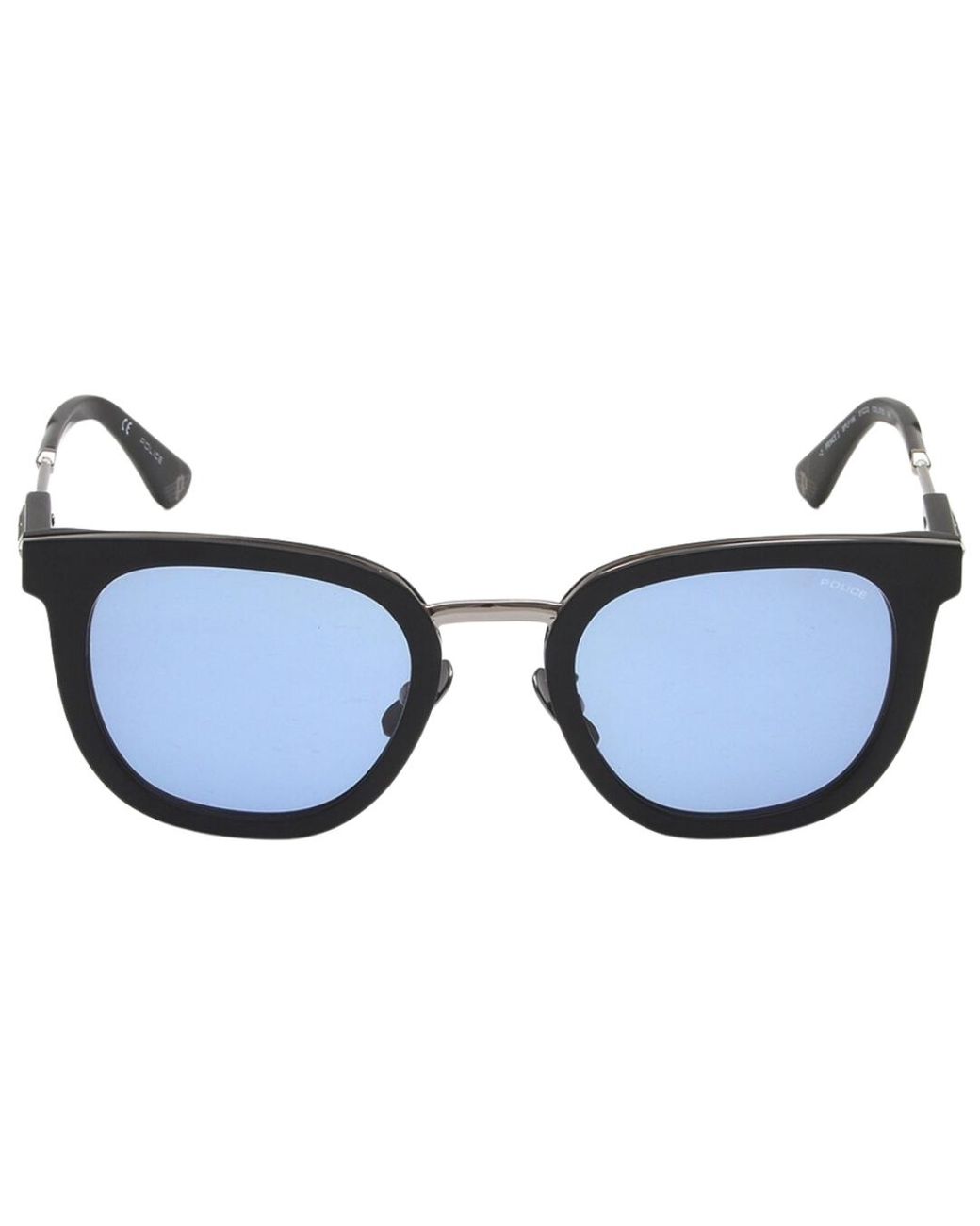 Police Blue Prince 3 Matte Sunglasses Metal for men