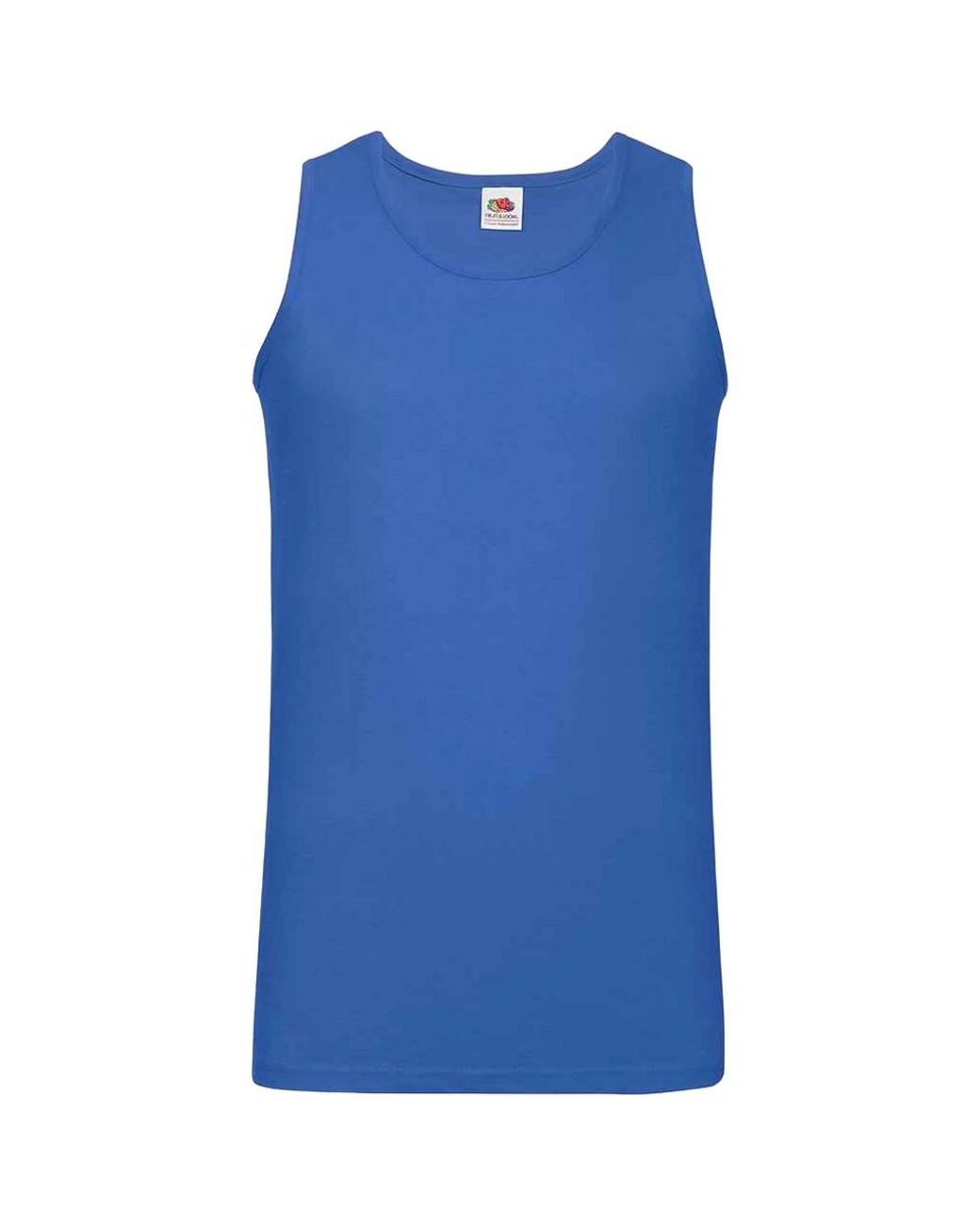 Fruit Of The Loom Blue Adult Valueweight Athletic Tank Top (Royal) Cotton