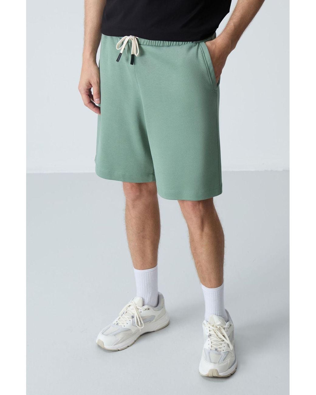TOMMY LIFE Multicolor Cotton-Blend Sweat Shorts for men