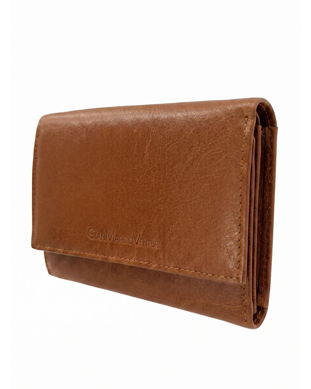 Gianmarco Venturi Brown Geldbörse