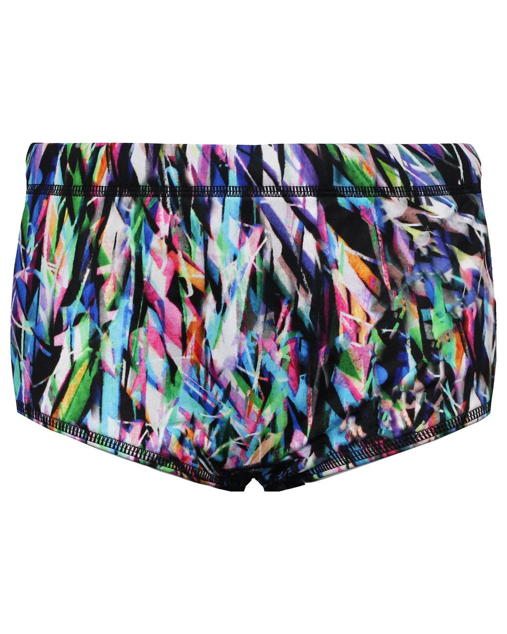 Maru Blue Ticker Taper Pacer Trainer Swimming Trunks for men