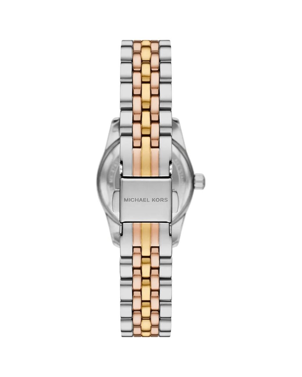 Michael Kors Metallic Lexington Mk4987 Two-Tone Dial Ladies Watch