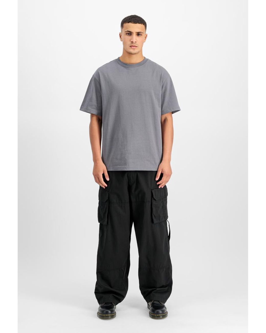 Alpha Industries Ripstop Patchwork Pant in het Black voor heren