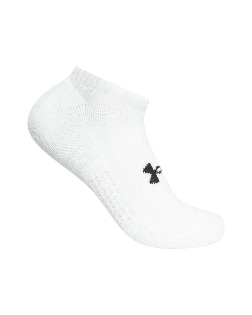 Under Armour Set Van 3 Performance Tech No Show-Sokken in het White voor heren