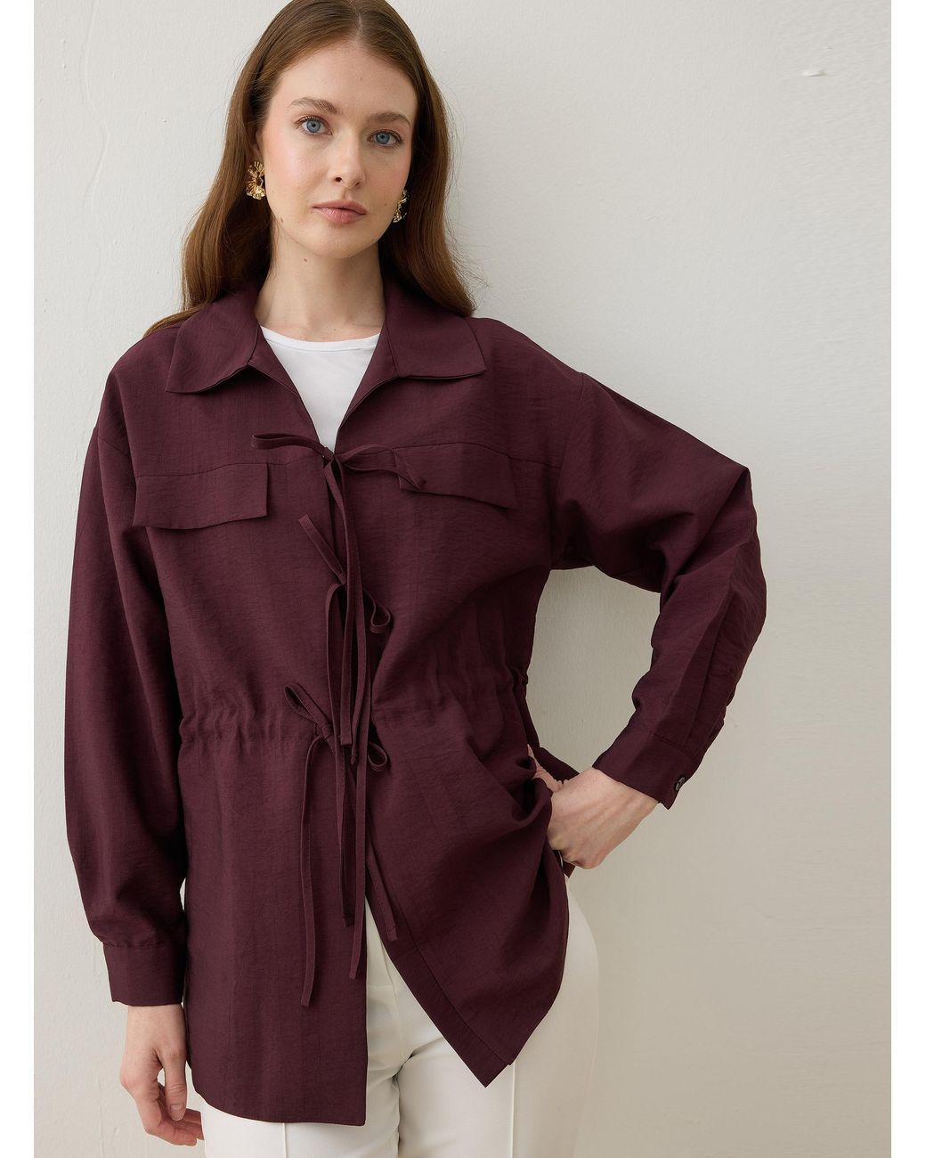 Refka Blouses in het Purple
