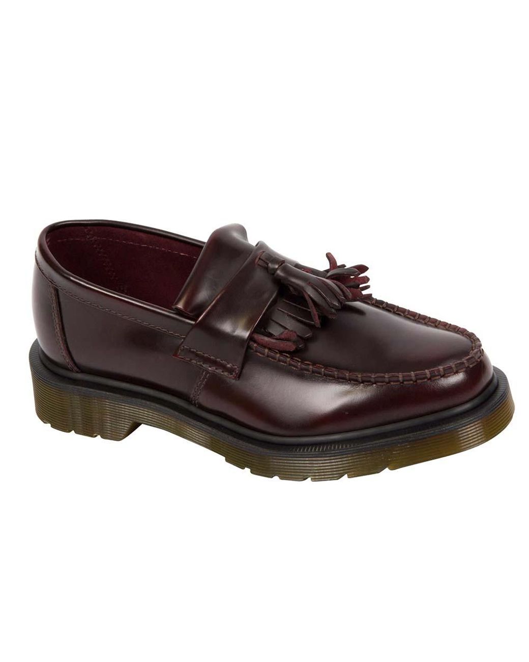 Dr. Martens Adrian Tassle Arcadia Shoes in Red for Men | Lyst