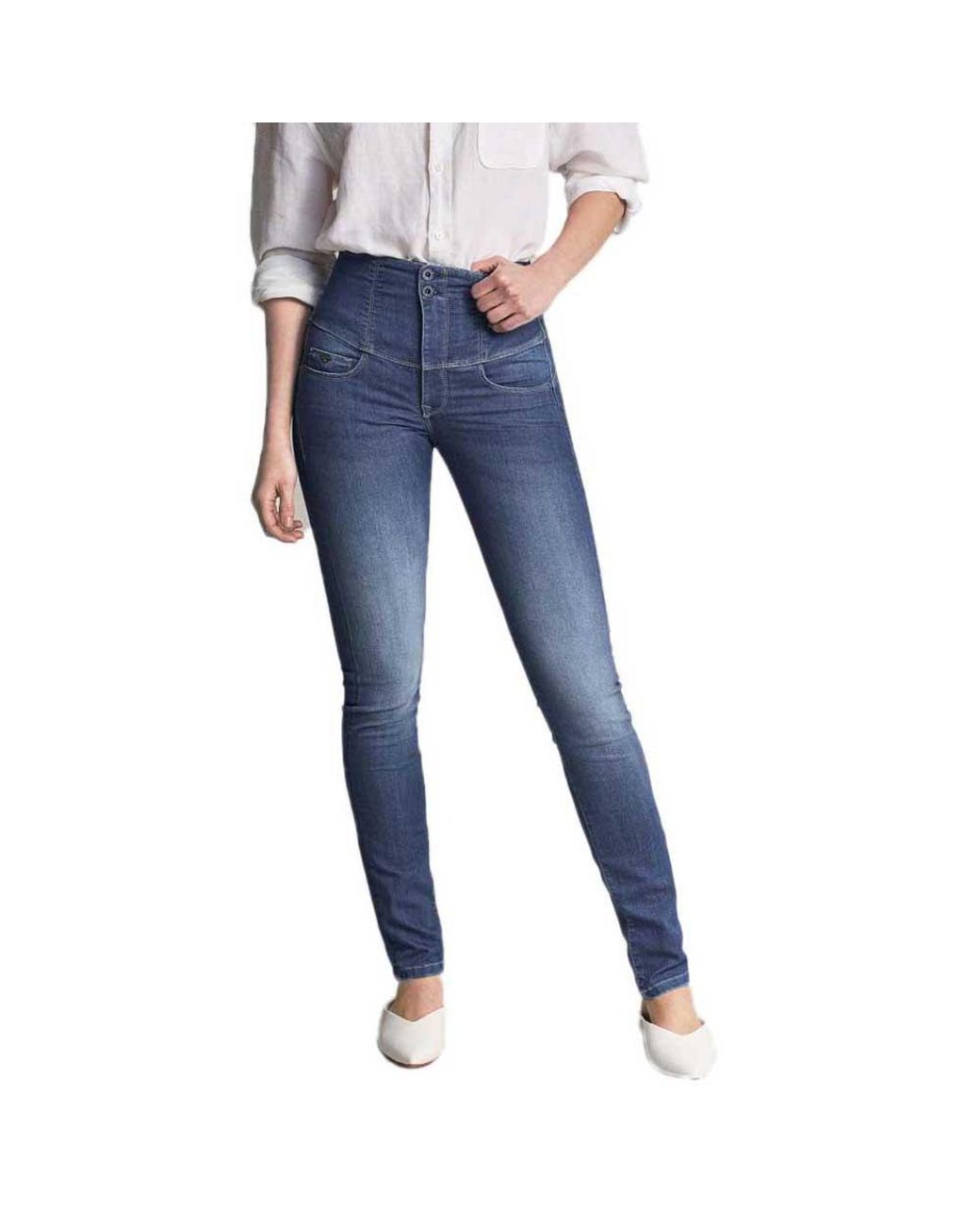 Vædde Savant Descent Salsa Jeans Diva Slim Slimming Jeans in Blue | Lyst